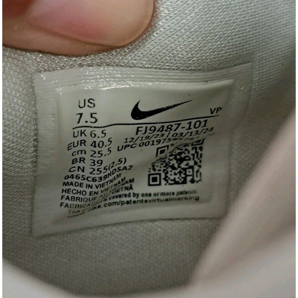 Nike KD17 USA Basketball White University Red Shoes Men’s 7.5 - Picture 7 of 7